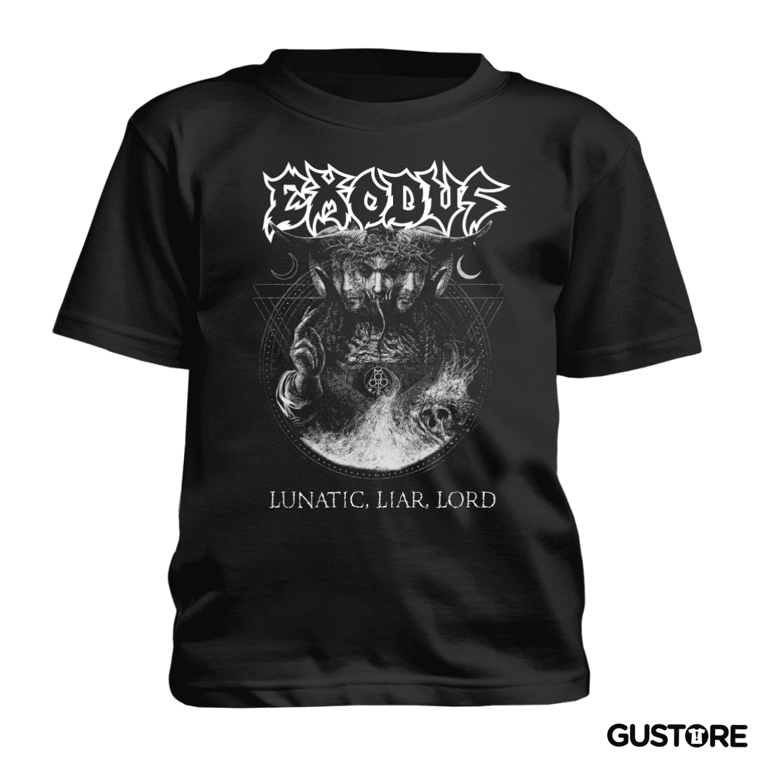 Polera de niño Exodus Lunatic Liar Lord