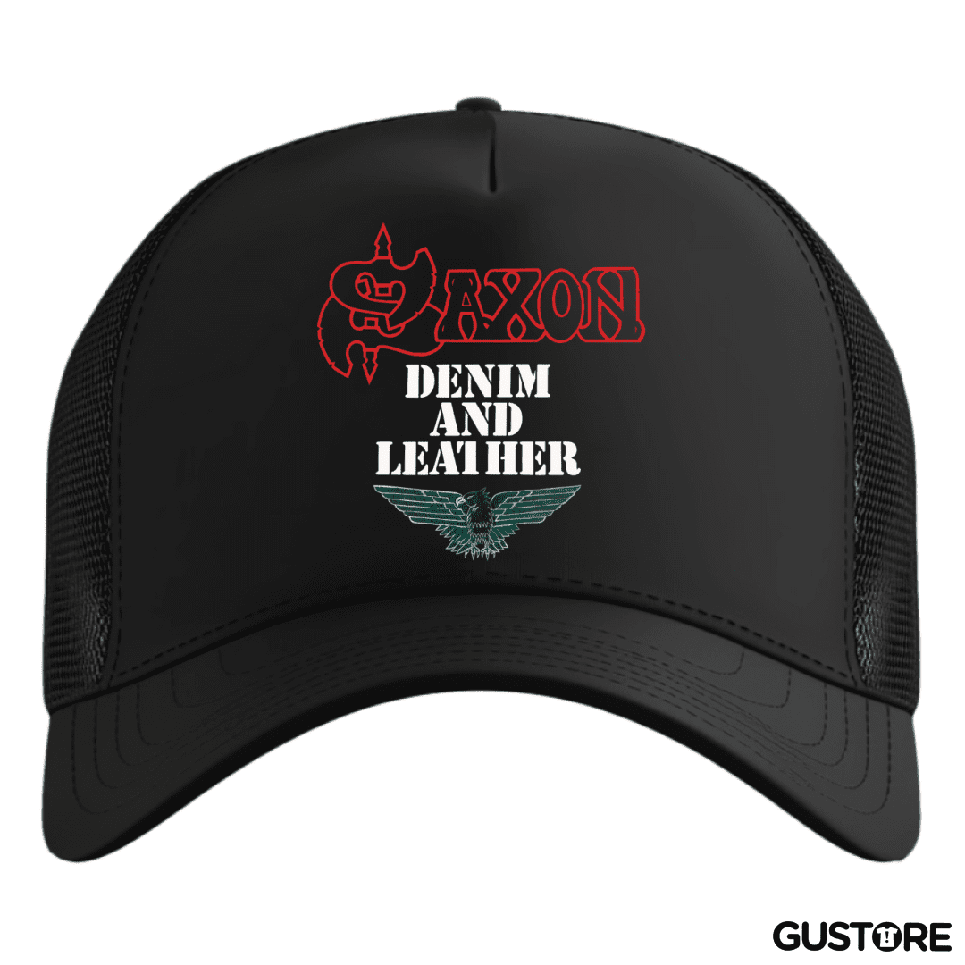 Gorro Saxon Denin and Leather