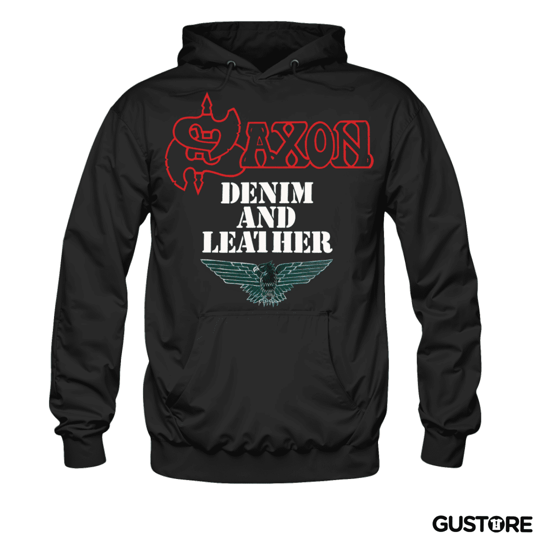 Polerón Canguro Saxon Denin and Leather