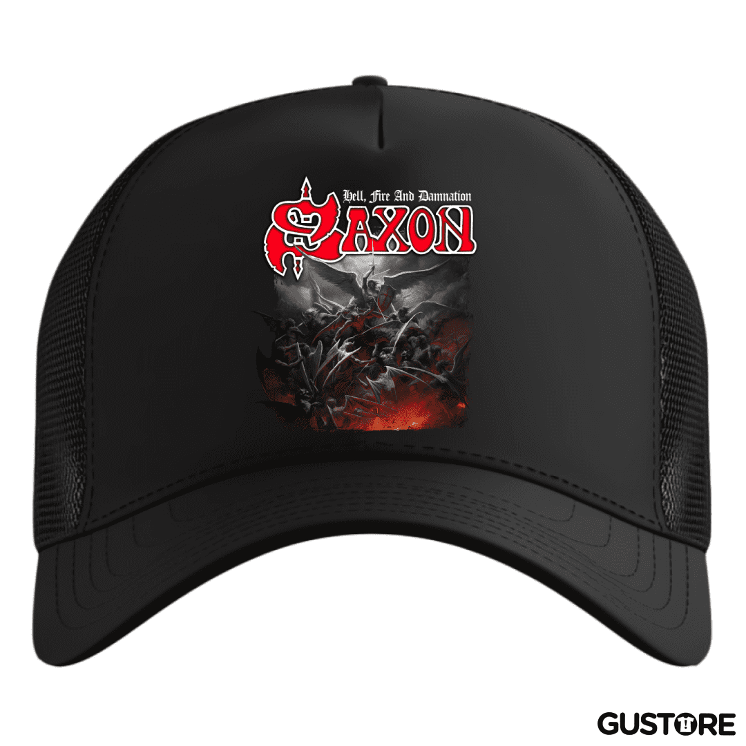 Gorro Saxon Hell Fire and Damnation