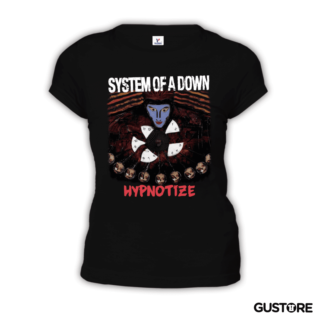 Polera de Mujer System of a Down Hypnotize
