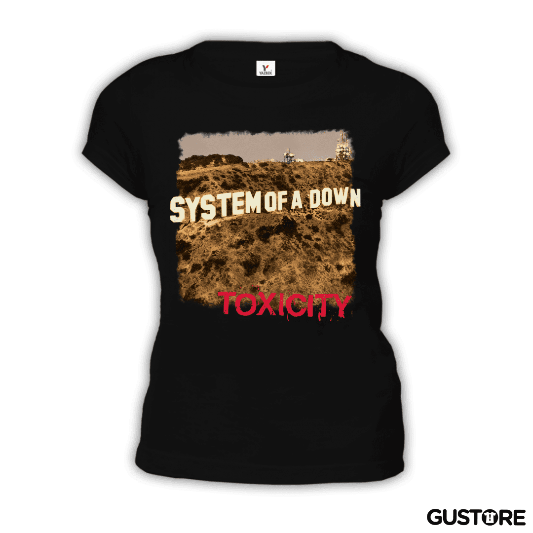 Polera de Mujer System of a Down Toxicity