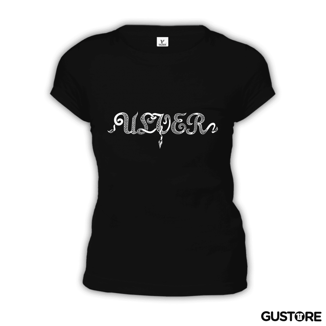 Polera de Mujer Ulver Logo Black Metal