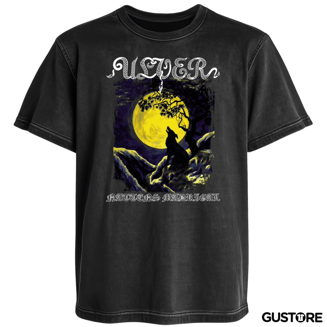 Polera desgastada Ulver Nattens Madrigal