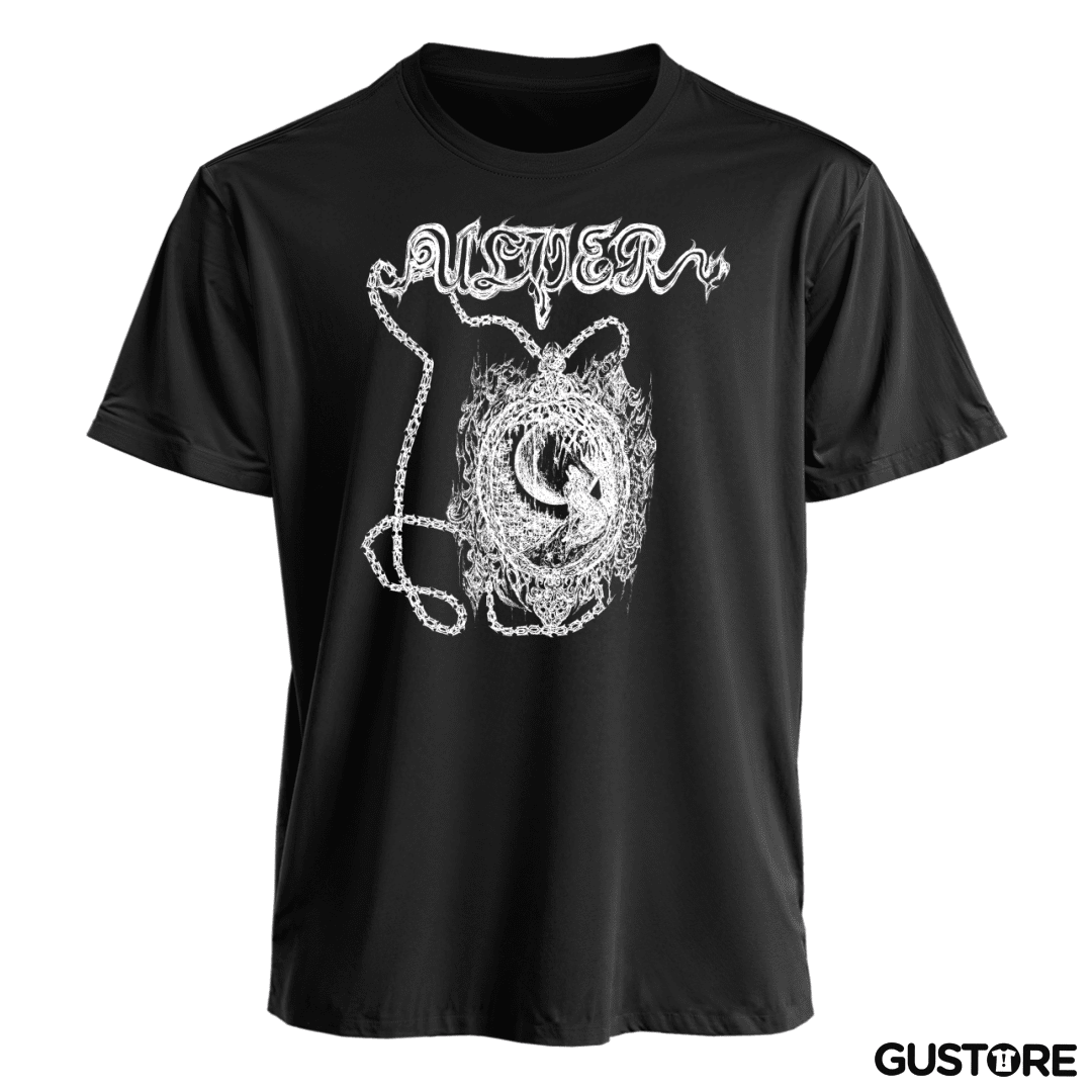 Polera Ulver Black Nattens
