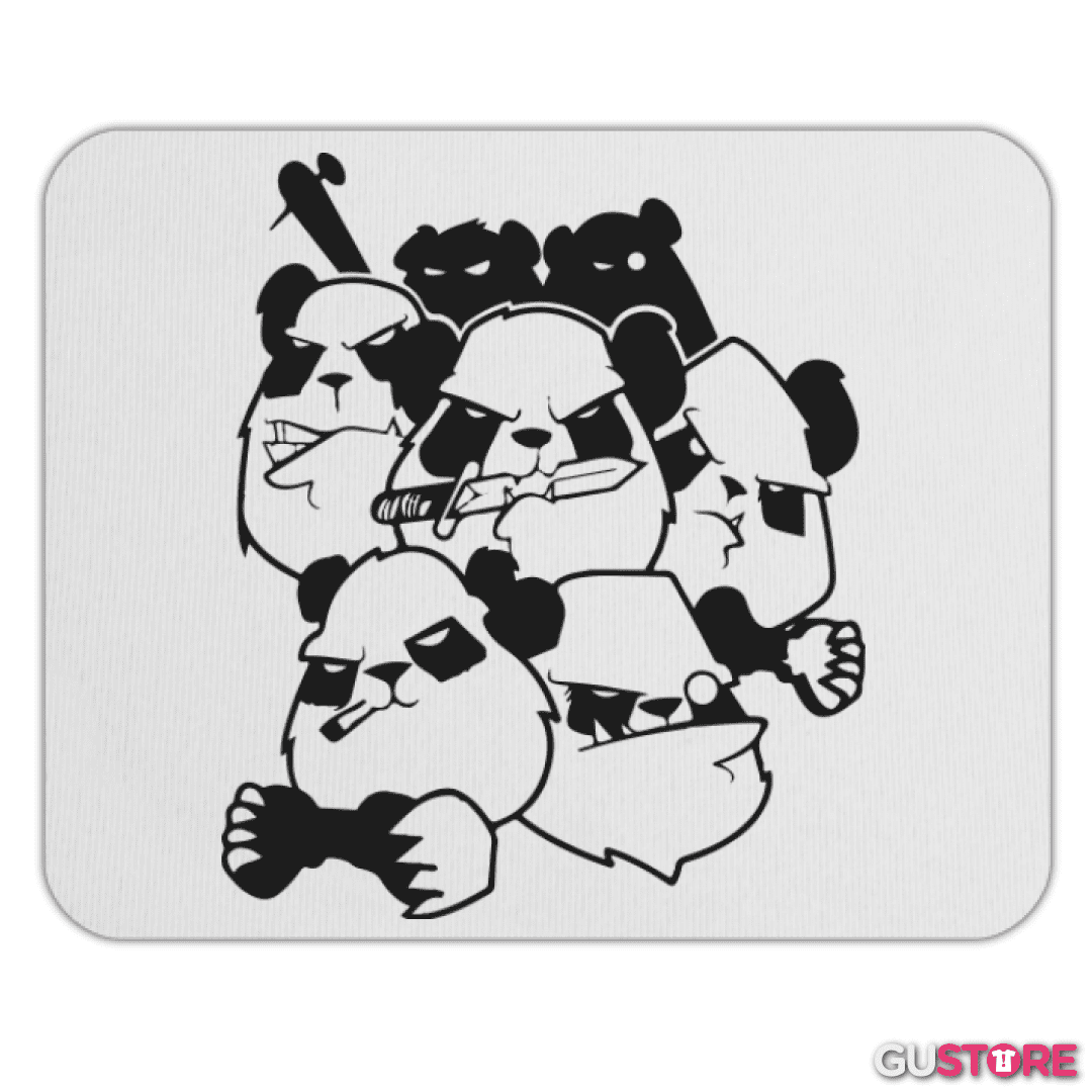Mousepad Pandas