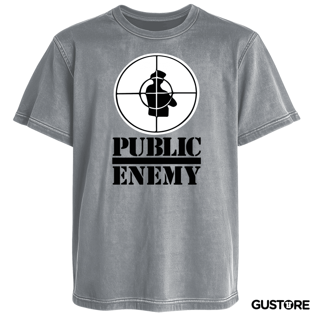Polera desgastada Public Enemy II