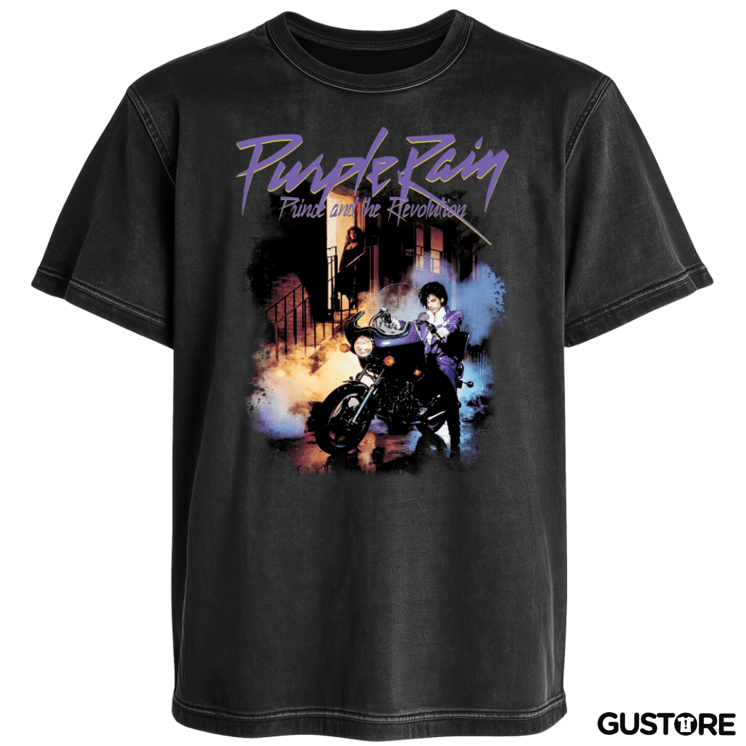 Polera desgastada Prince Purple Rain
