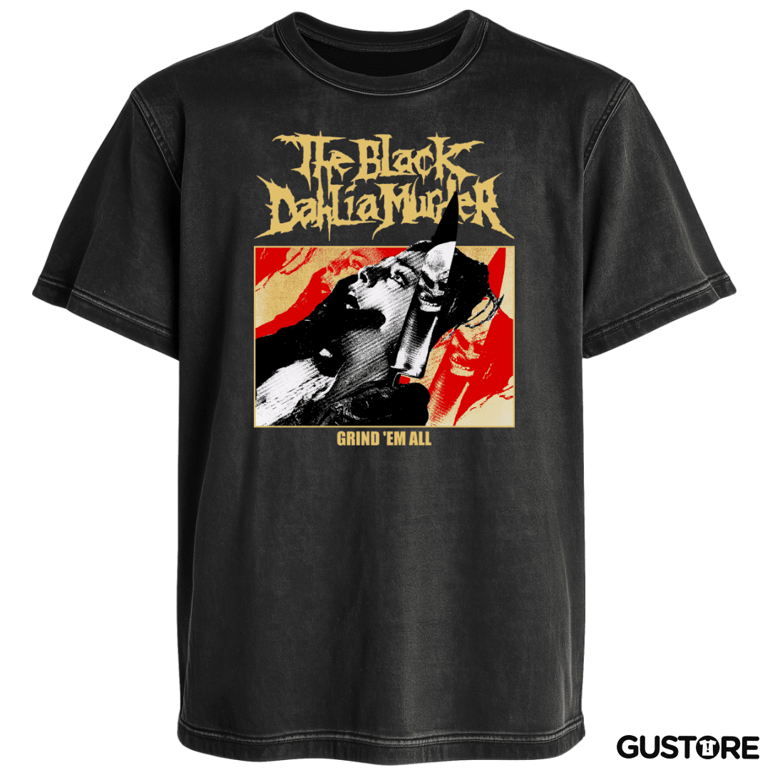 Polera desgastada The Black Dahlia Murder Grind Em All