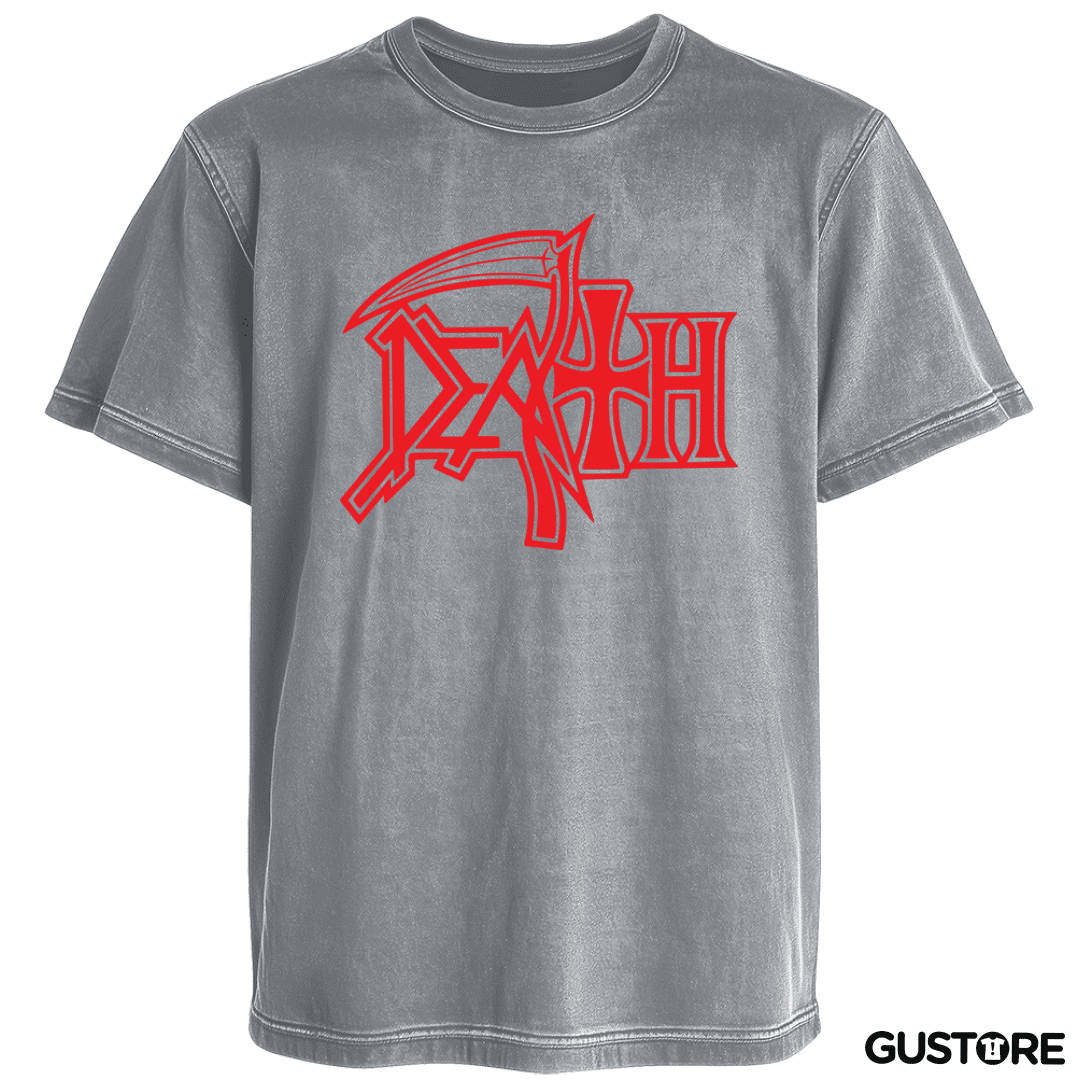 Polera desgastada Death Logo I