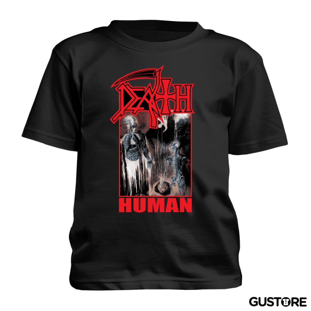 Polera de niño Death Human v2