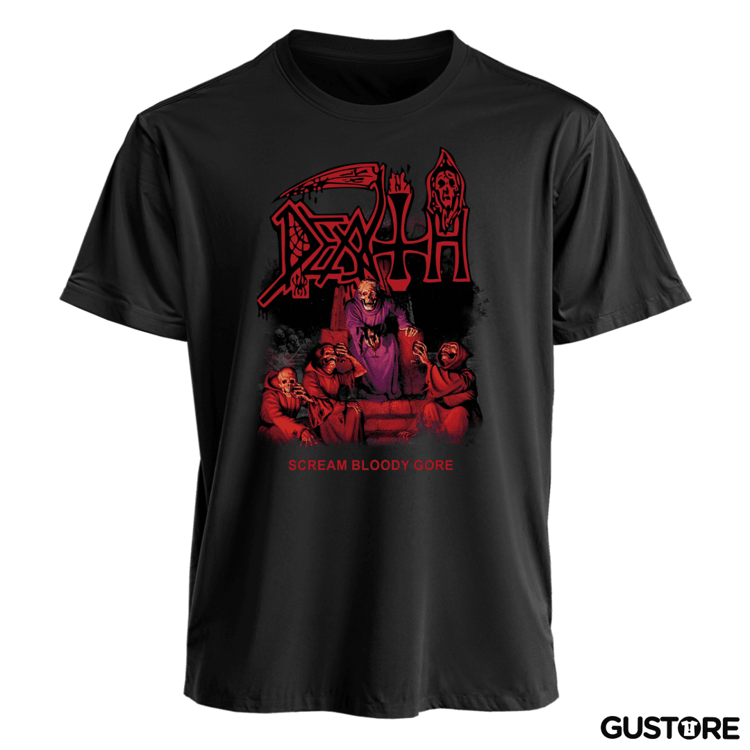 Polera Death Scream Bloody Gore 
