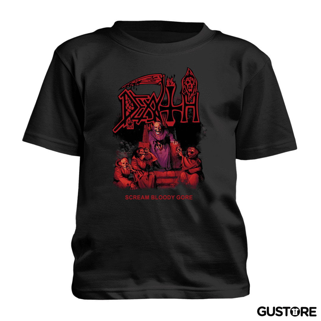 Polera de niño Death Scream Bloody Gore 