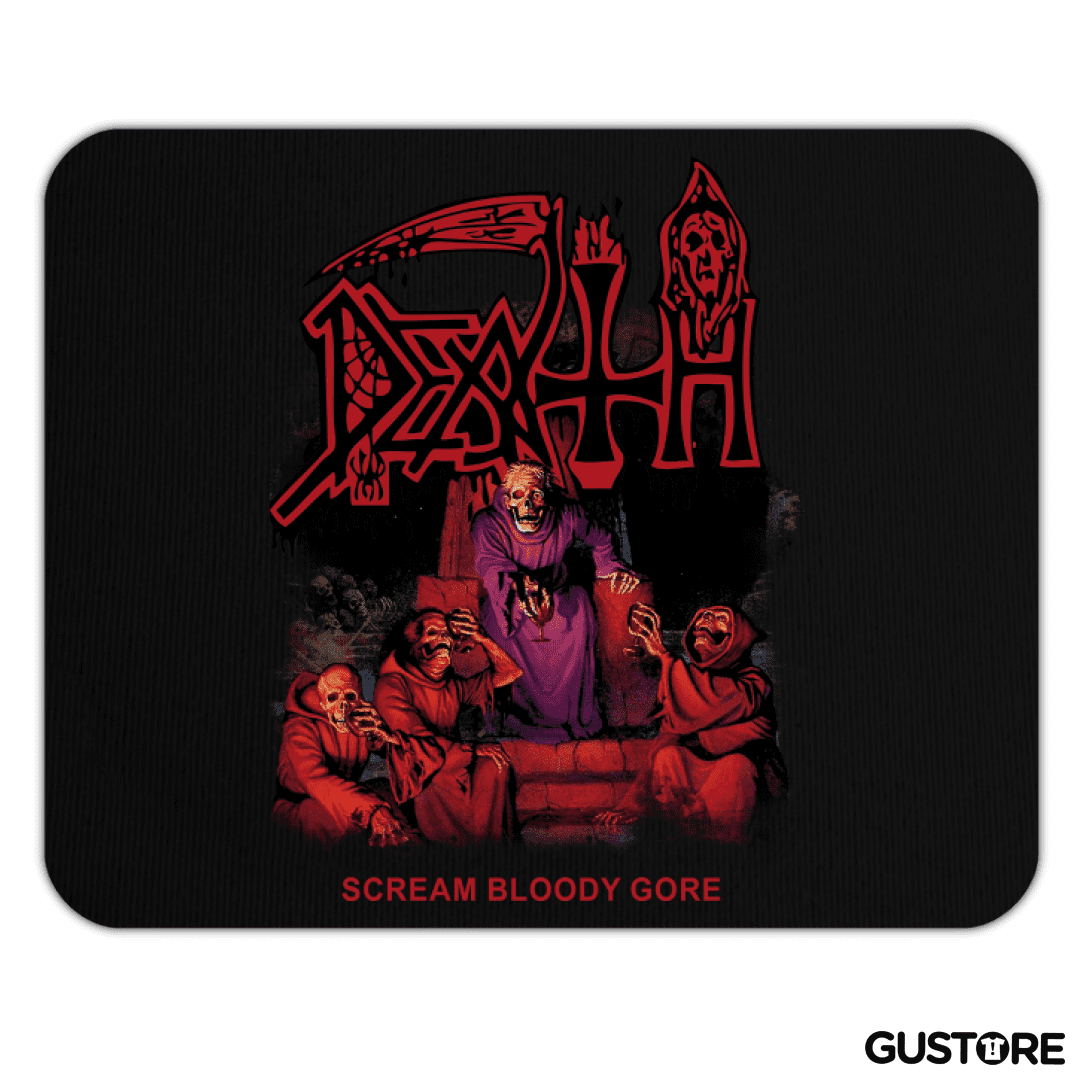 Mousepad Death Scream Bloody Gore 