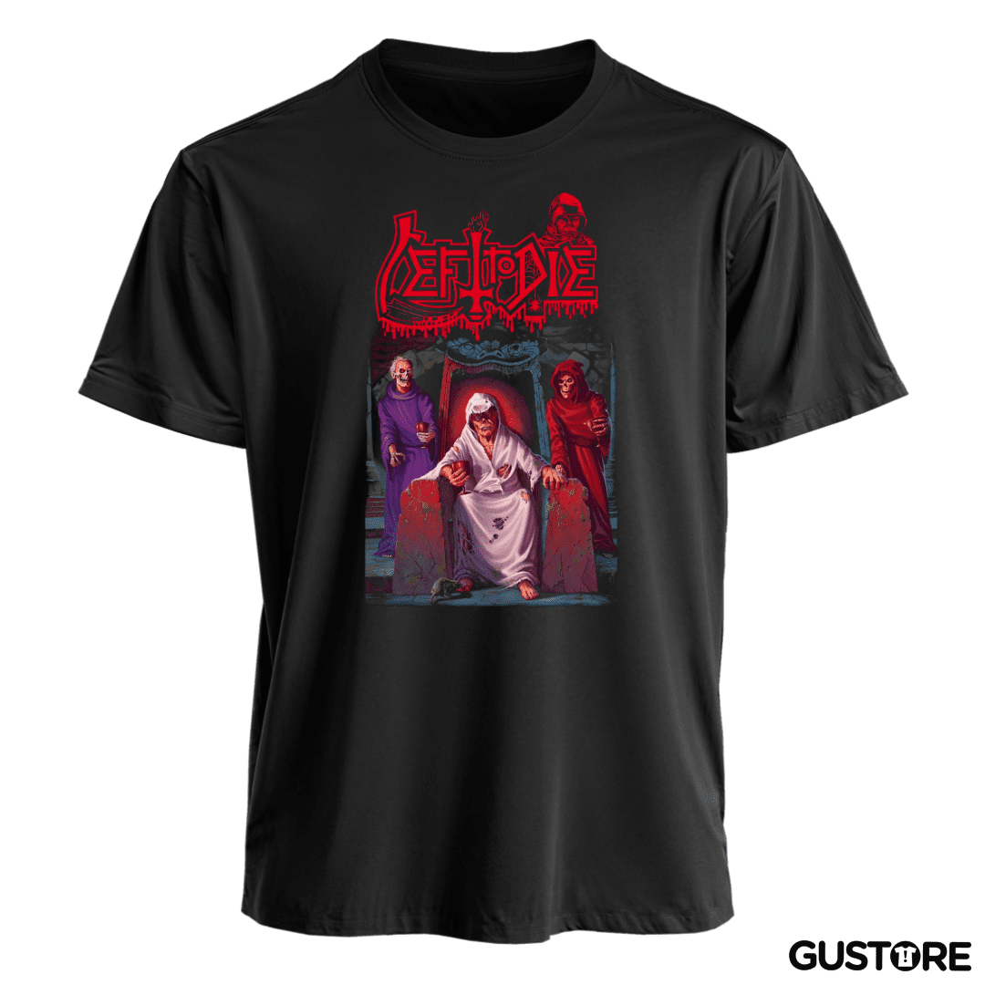Polera Left to Die Scream Bloody Gore