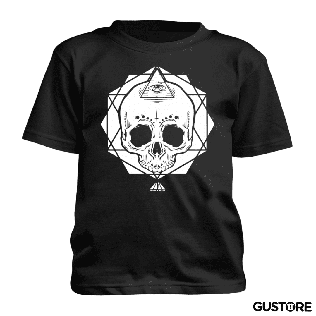 Polera de niño White Skull