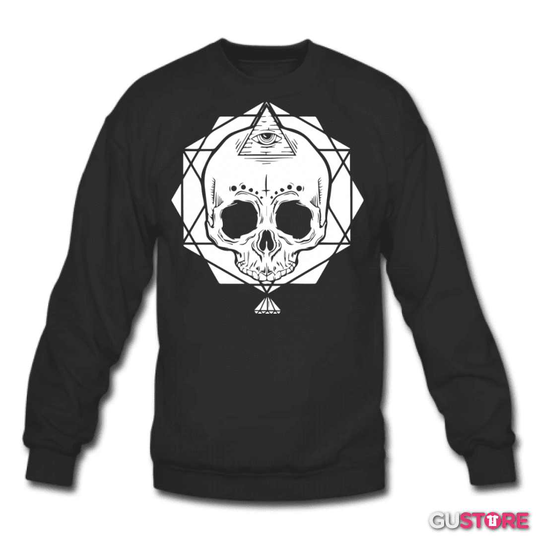 Poleron polo White Skull