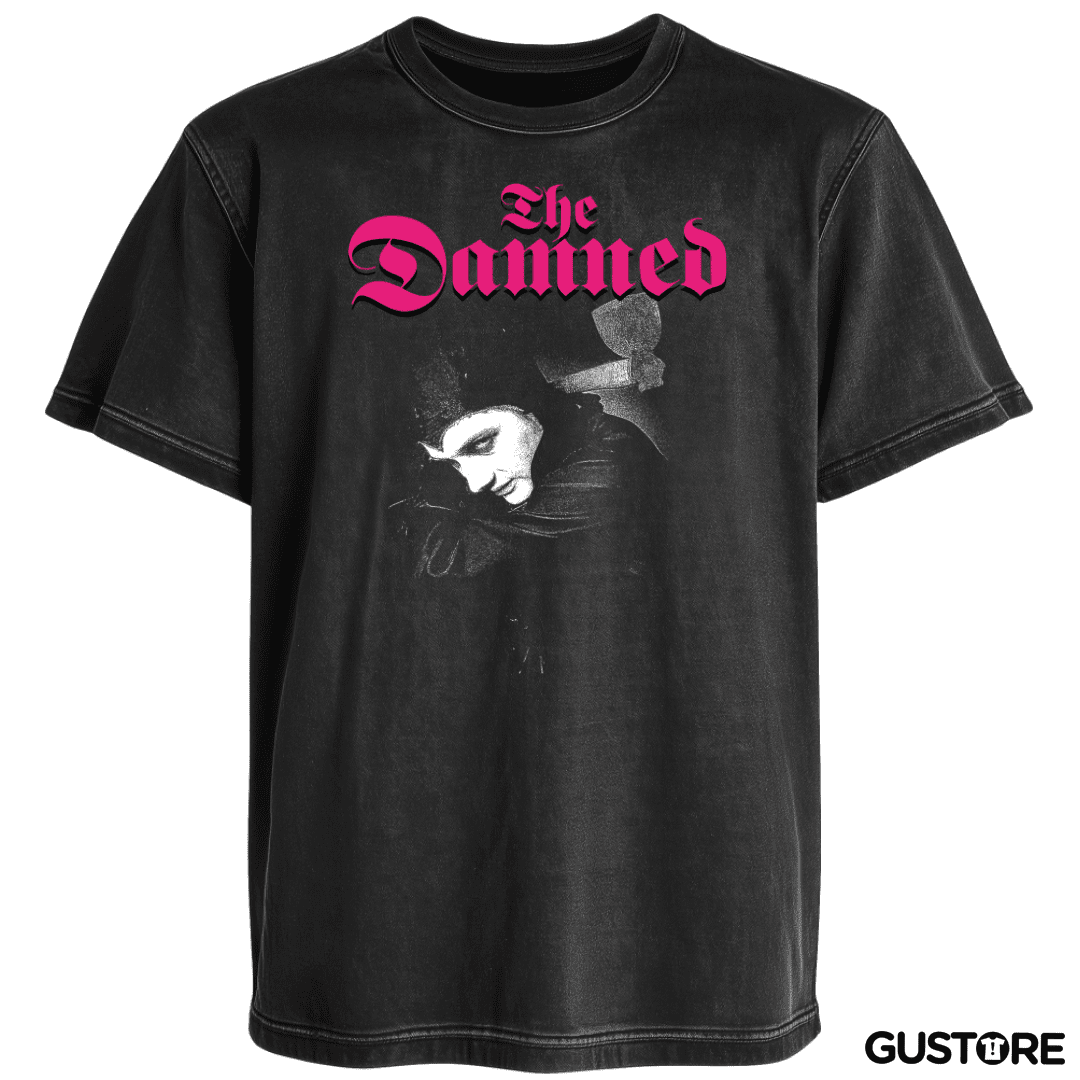 Polera desgastada The Damned Dave Vanian