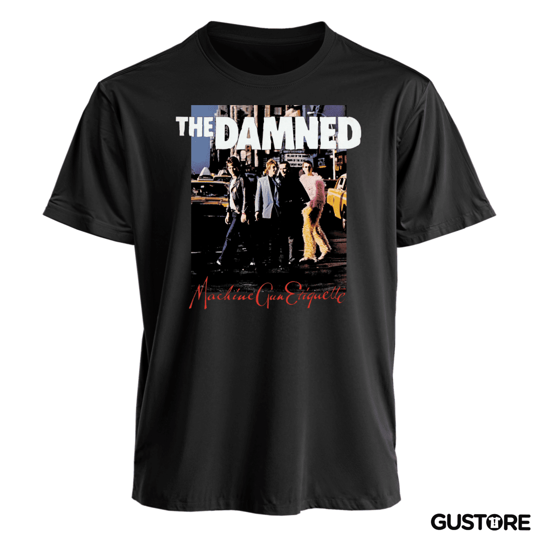 Polera The Damned Machine Gun Etiquette