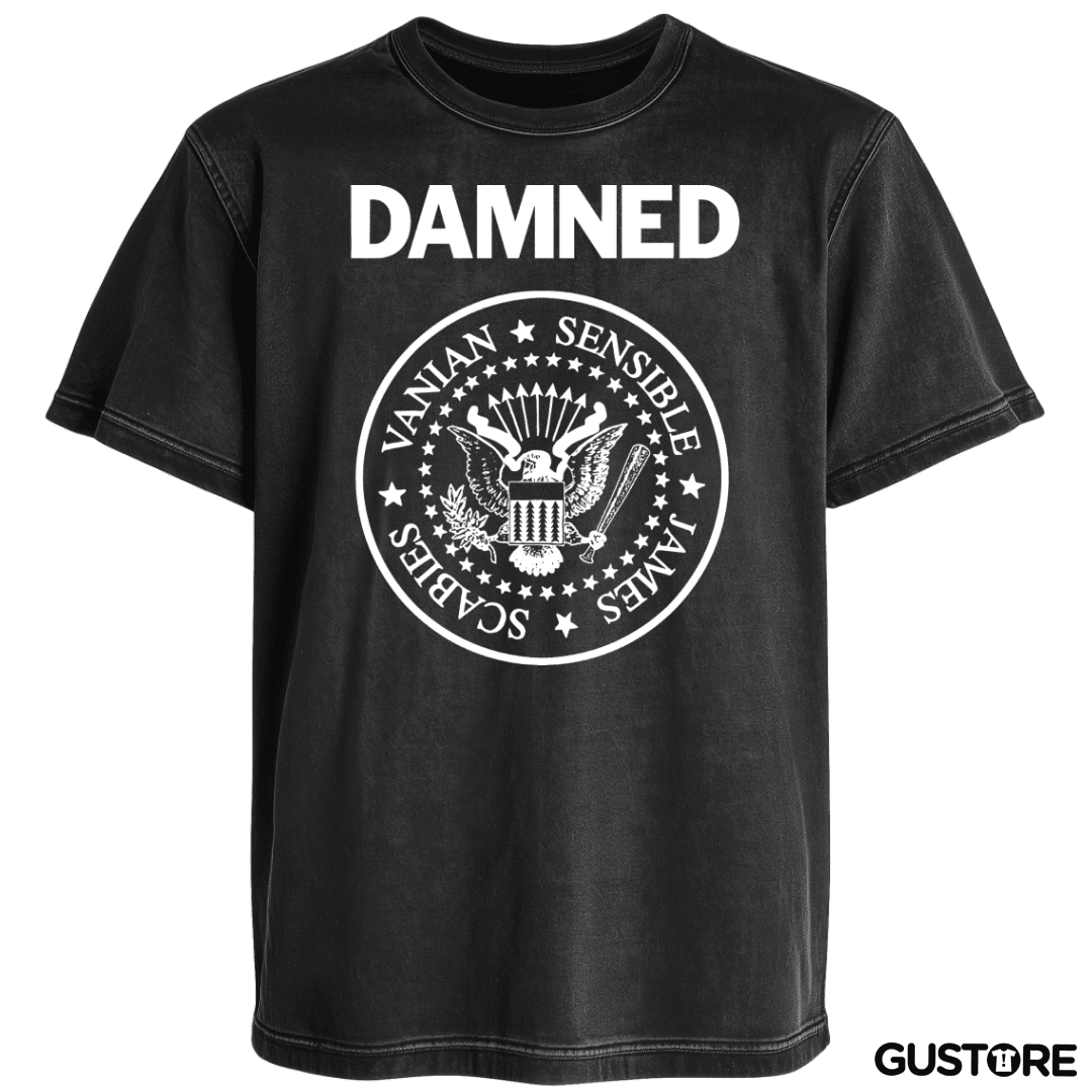 Polera desgastada THE DAMNED