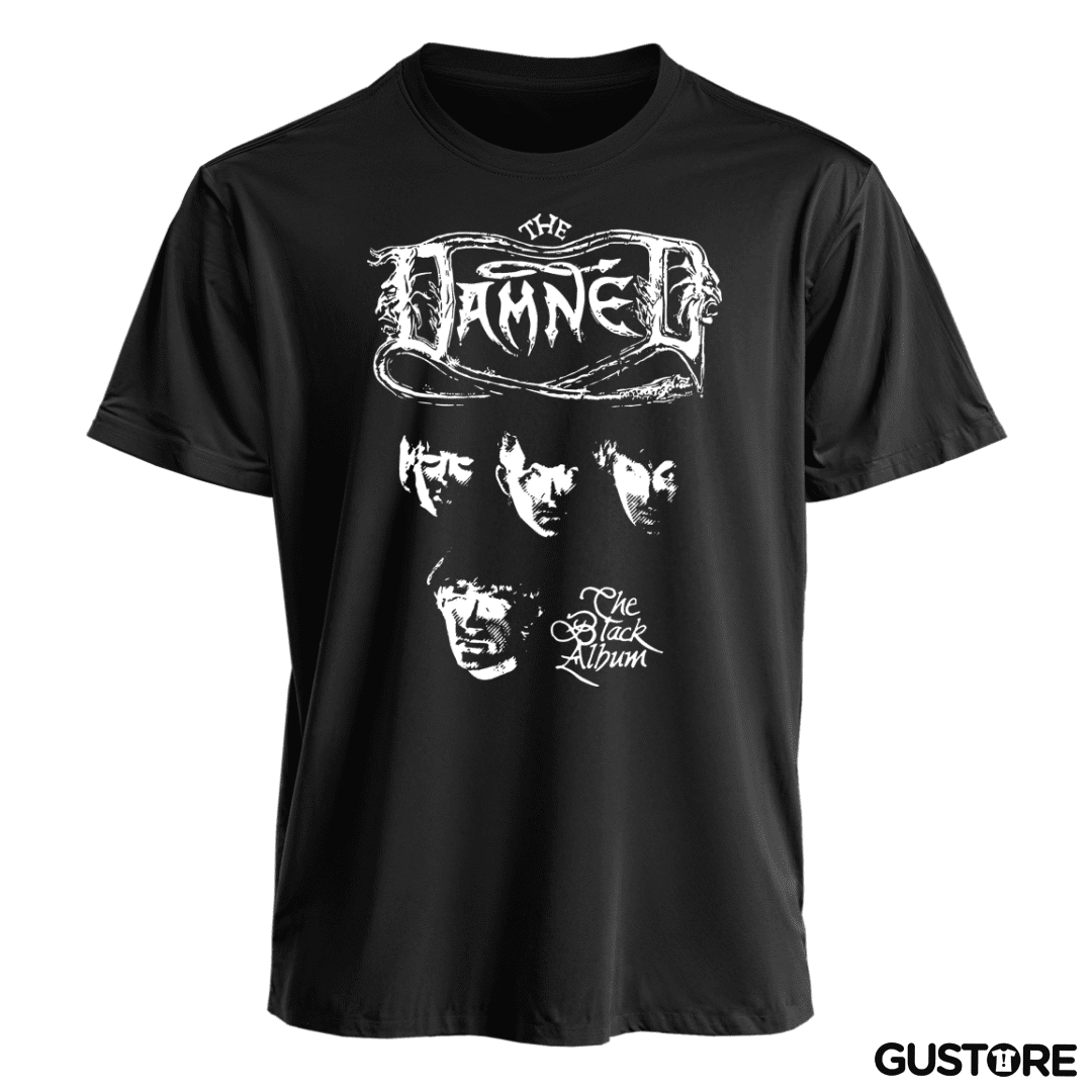 Polera The Damned The Black Album