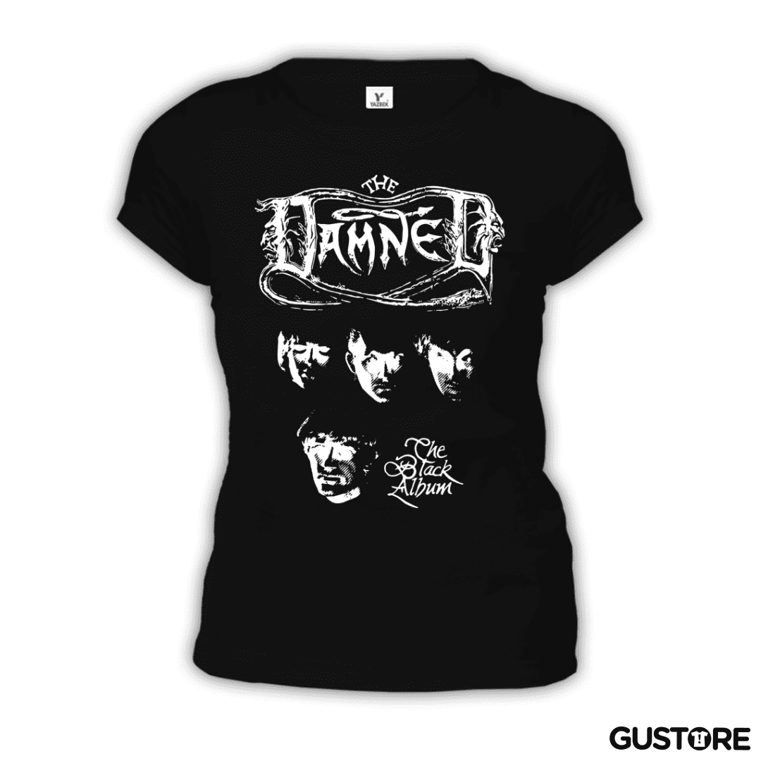 Polera de Mujer The Damned The Black Album
