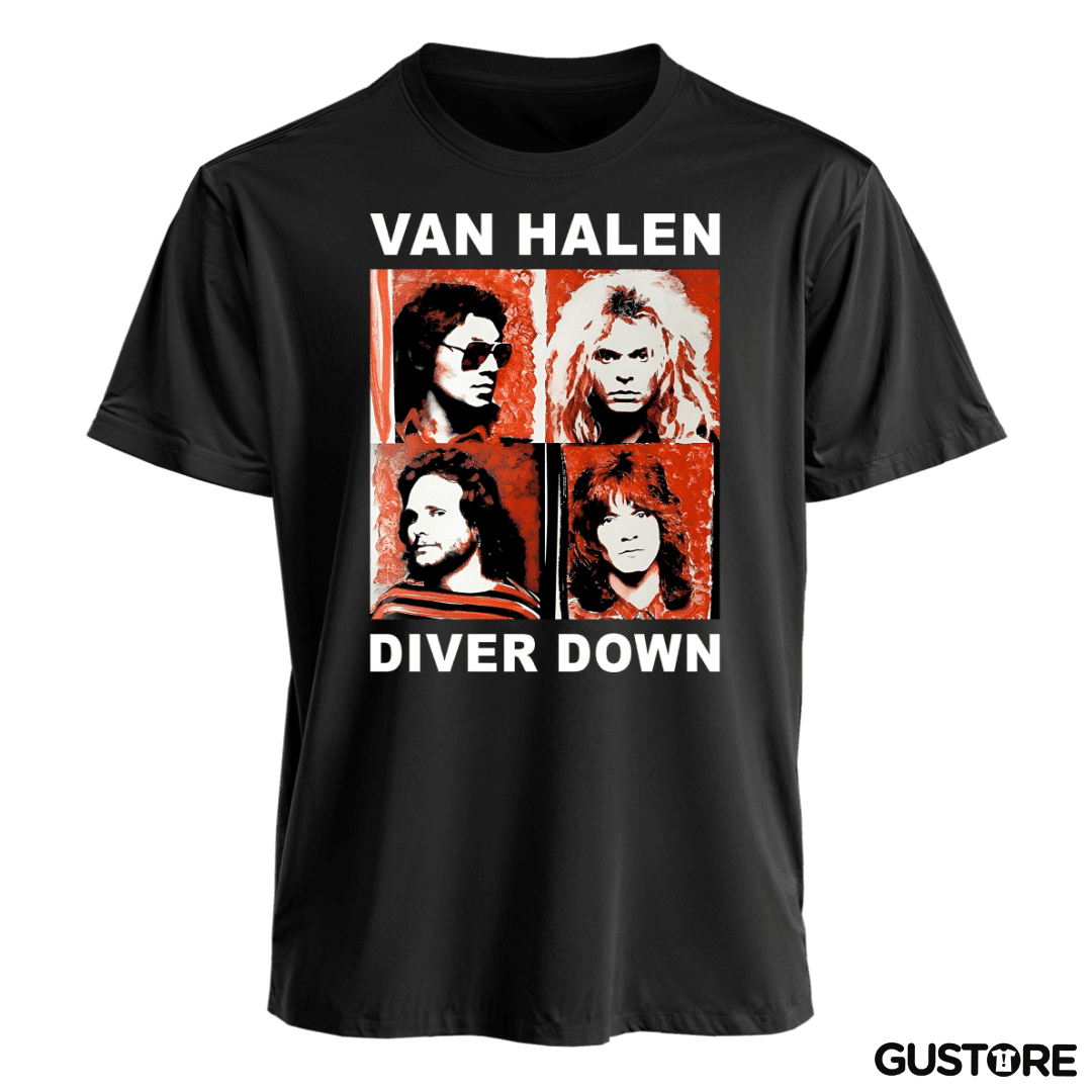 Polera Van Halen Diver Down