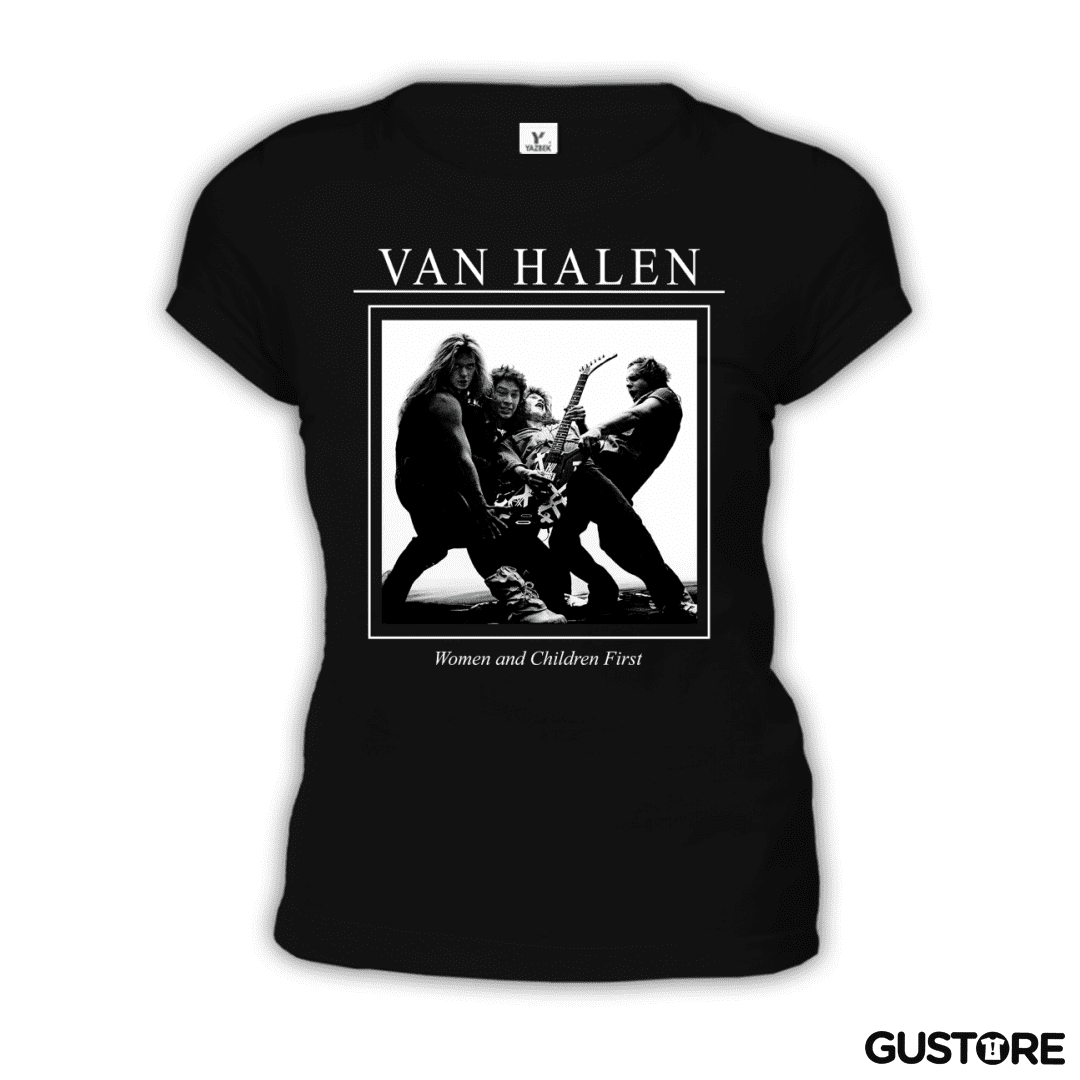 Polera de Mujer Van Halen Women and Children