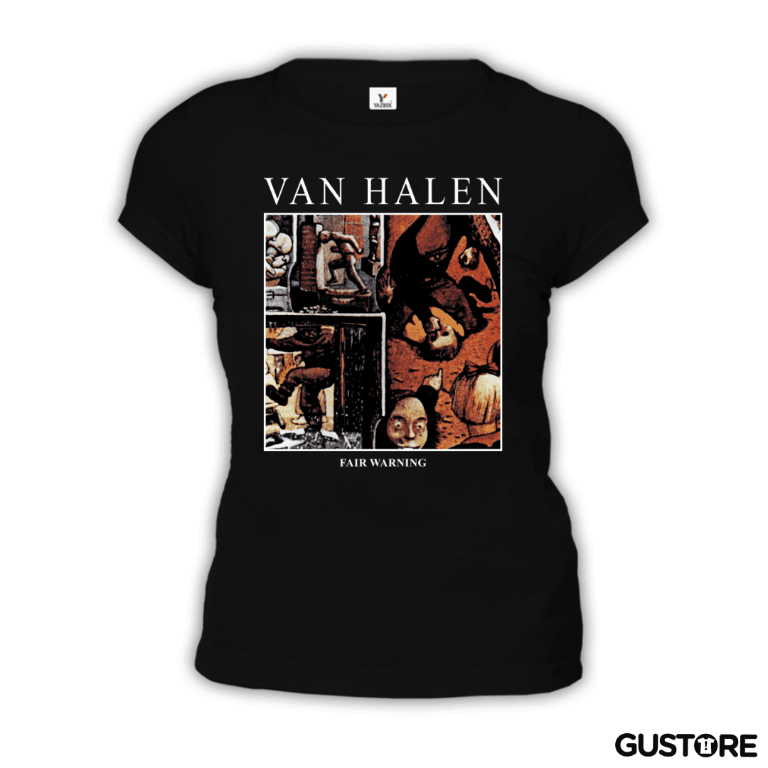 Polera de Mujer Van Halen Fair Warning
