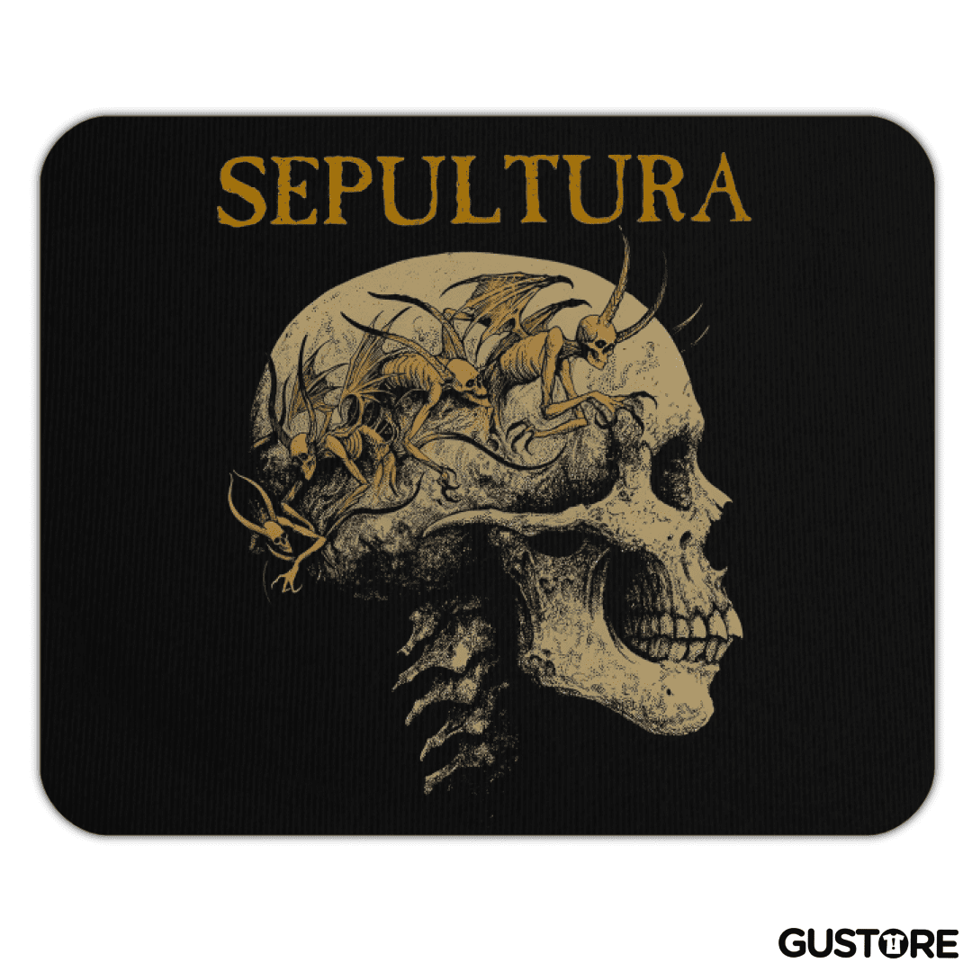 Mousepad Sepultura Calavera