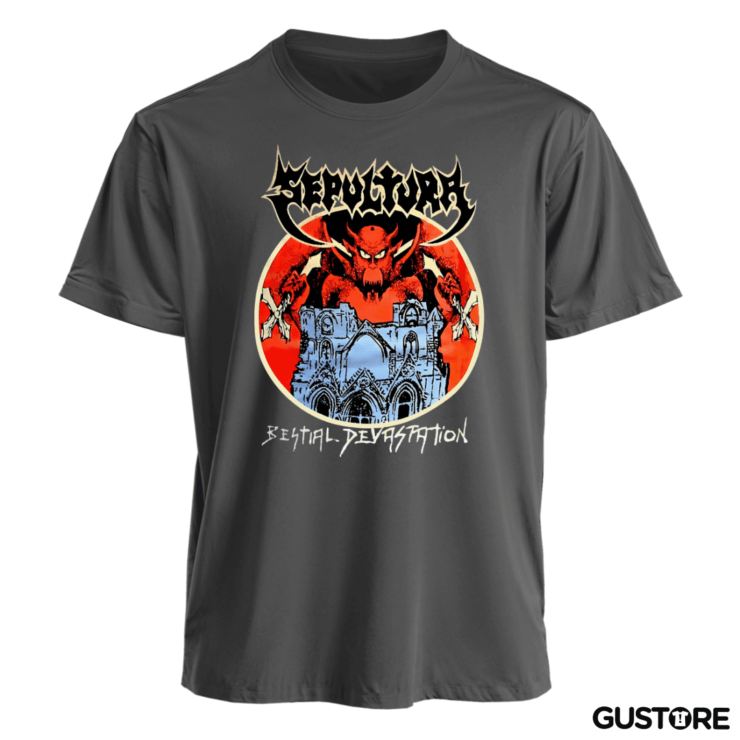 Polera Sepultura Bestial 