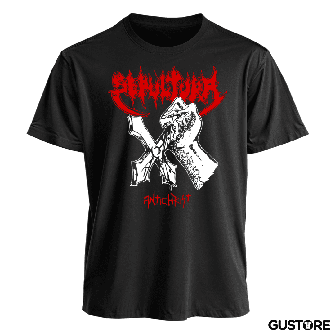 Polera Sepultura Antichrist