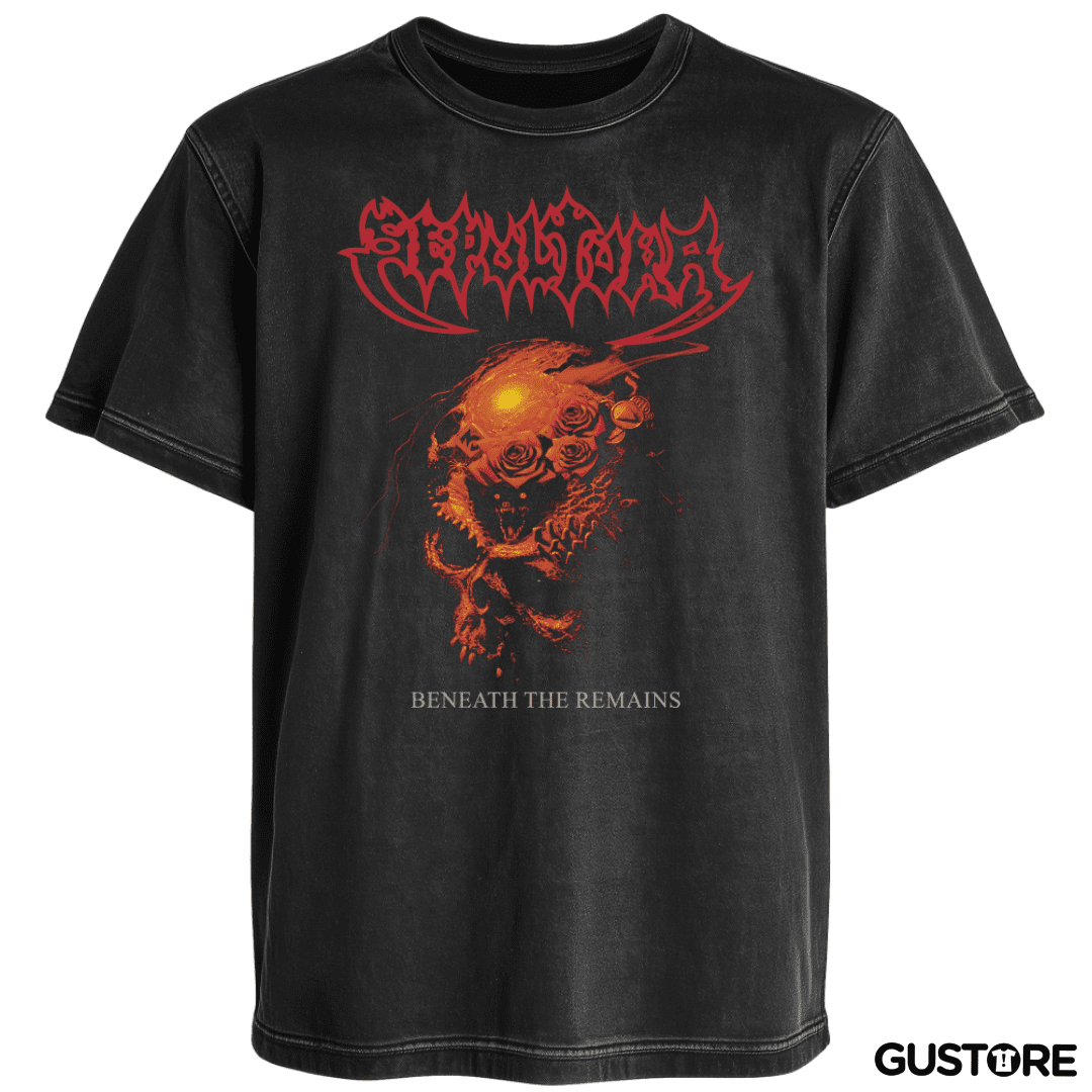 Polera desgastada Sepultura Beneath the Remains