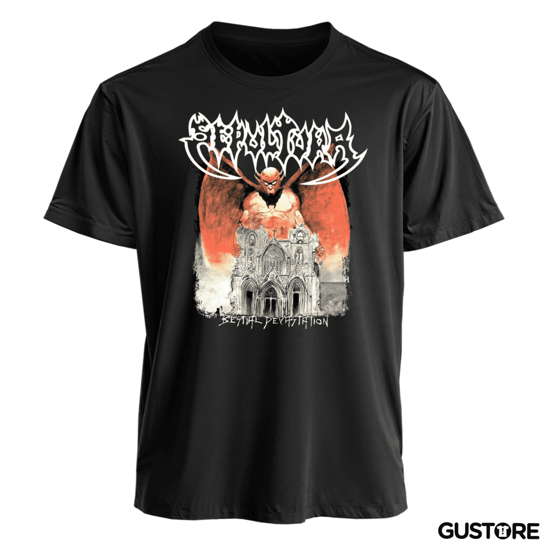 Polera Sepultura Bestial Devastation