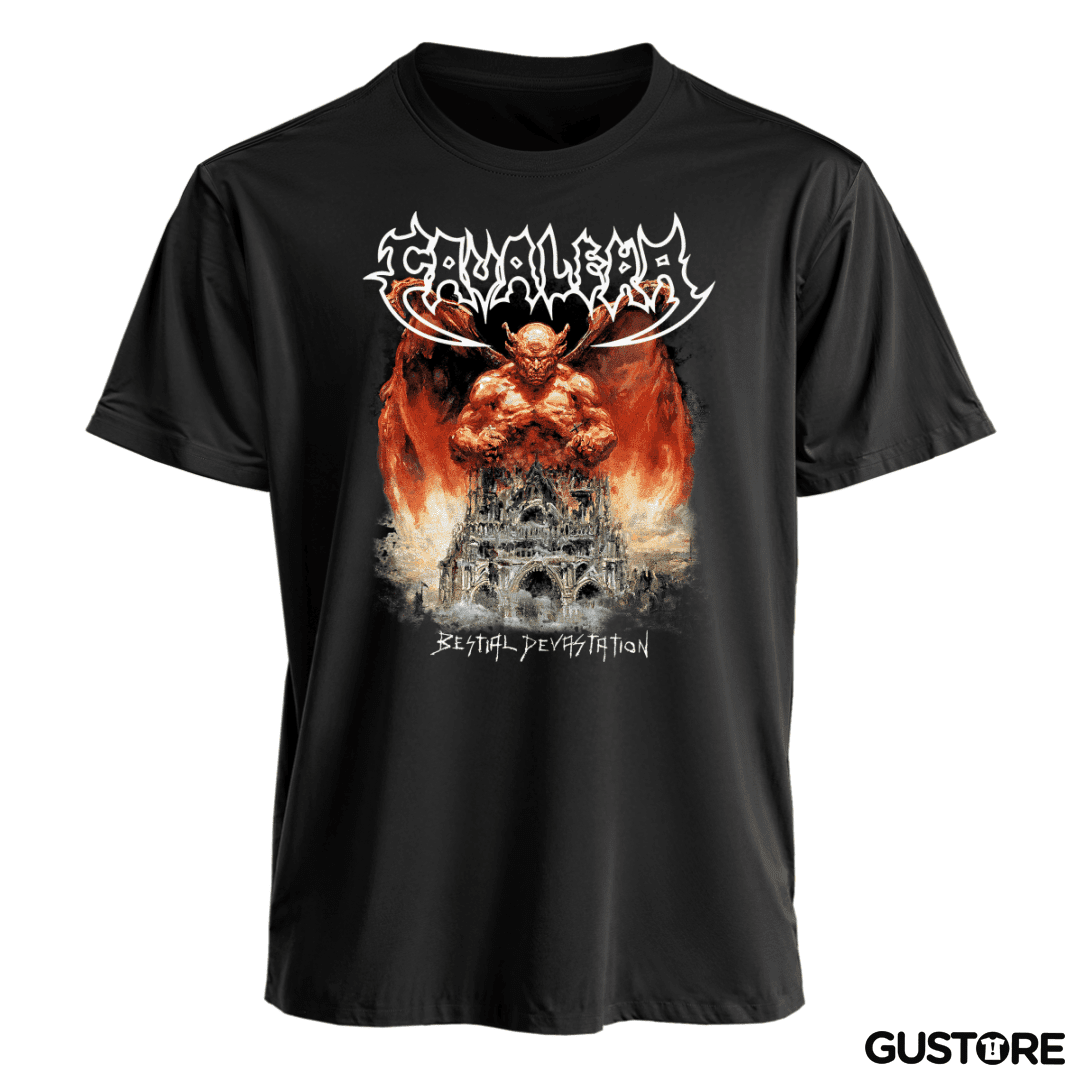 Polera Cavalera Bestial Devastation