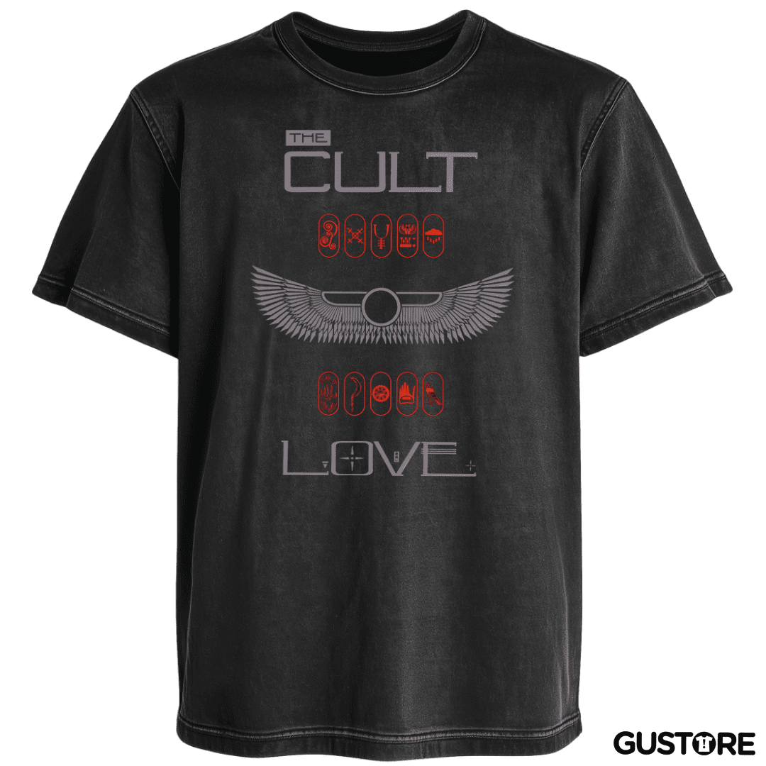 Polera desgastada The Cult Love