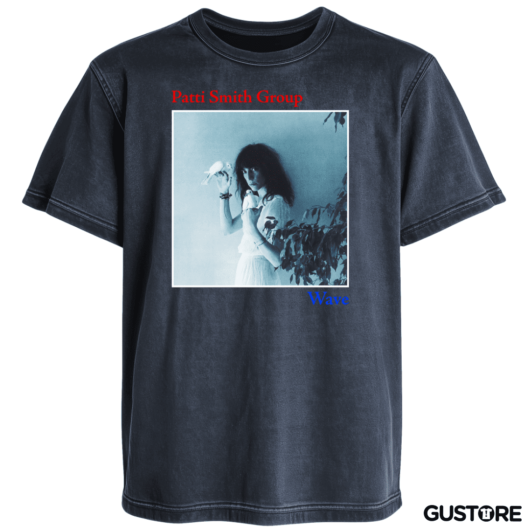 Polera desgastada Patti Smith Group Wave