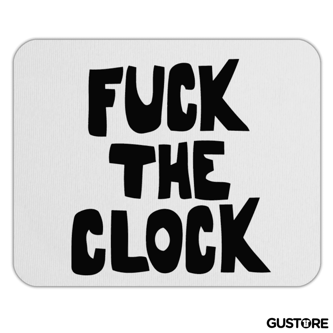 Mousepad Patti Smith Fuck the Clock