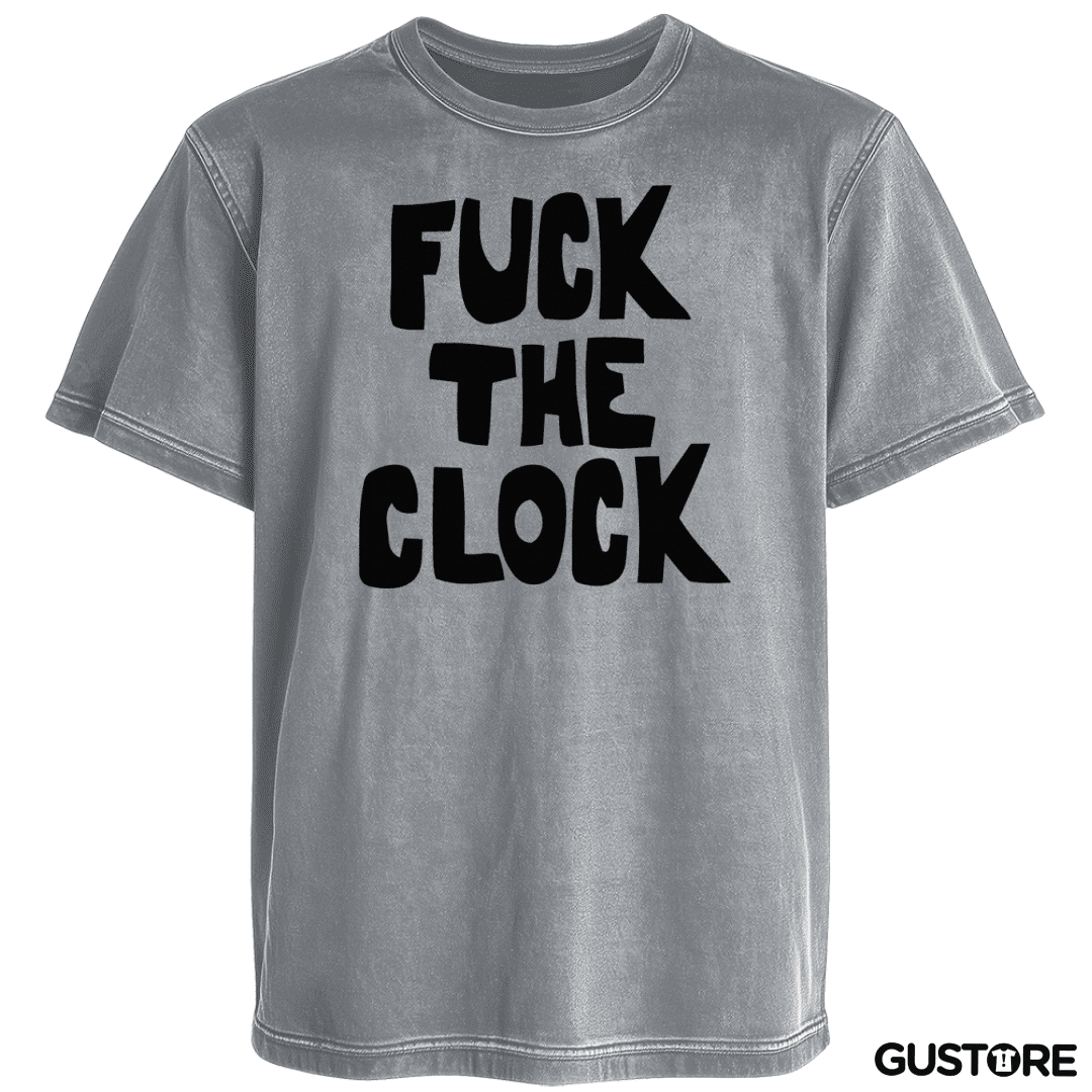 Polera desgastada Patti Smith Fuck the Clock
