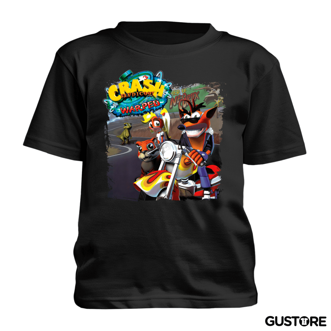 Polera de niño Crash Bandicoot 3 Warped