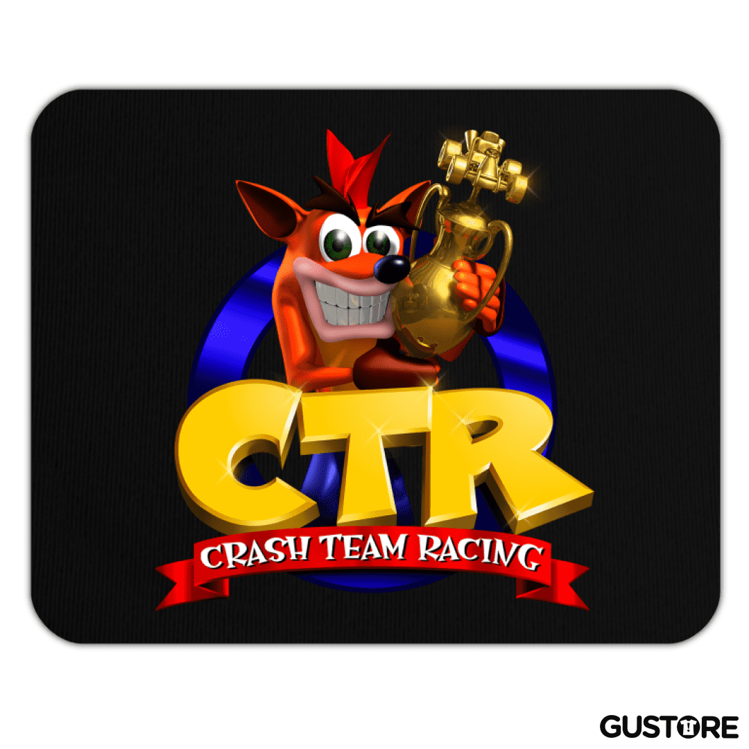 Mousepad Crash Bandicoot CTR