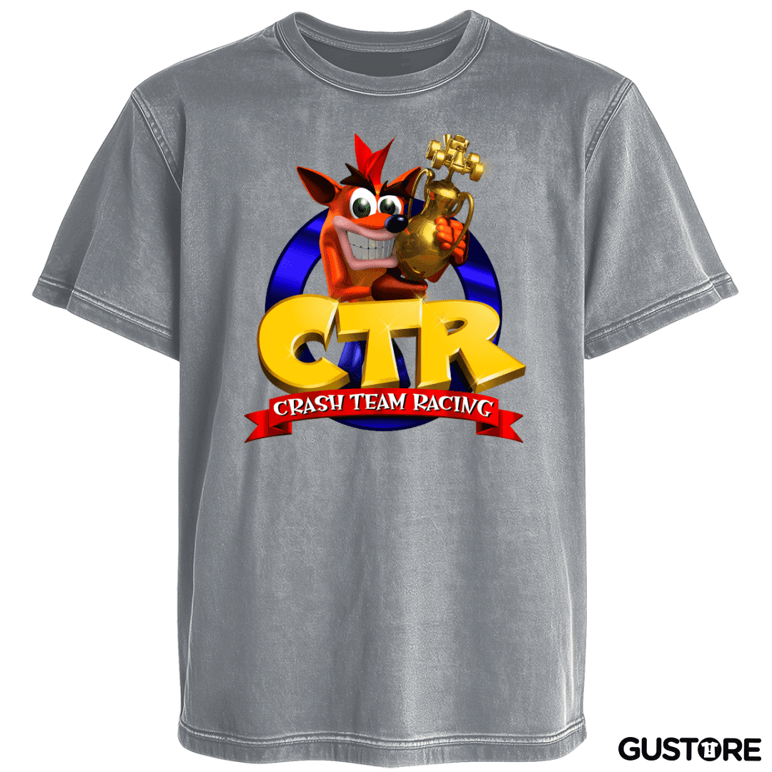 Polera desgastada Crash Bandicoot CTR