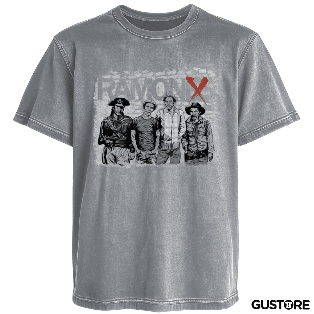 Polera desgastada Ramonxs