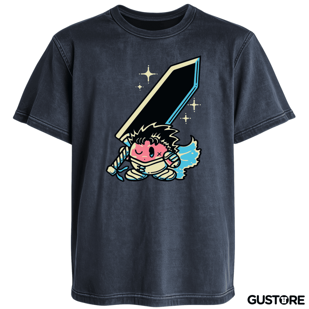Polera desgastada BerserKirby