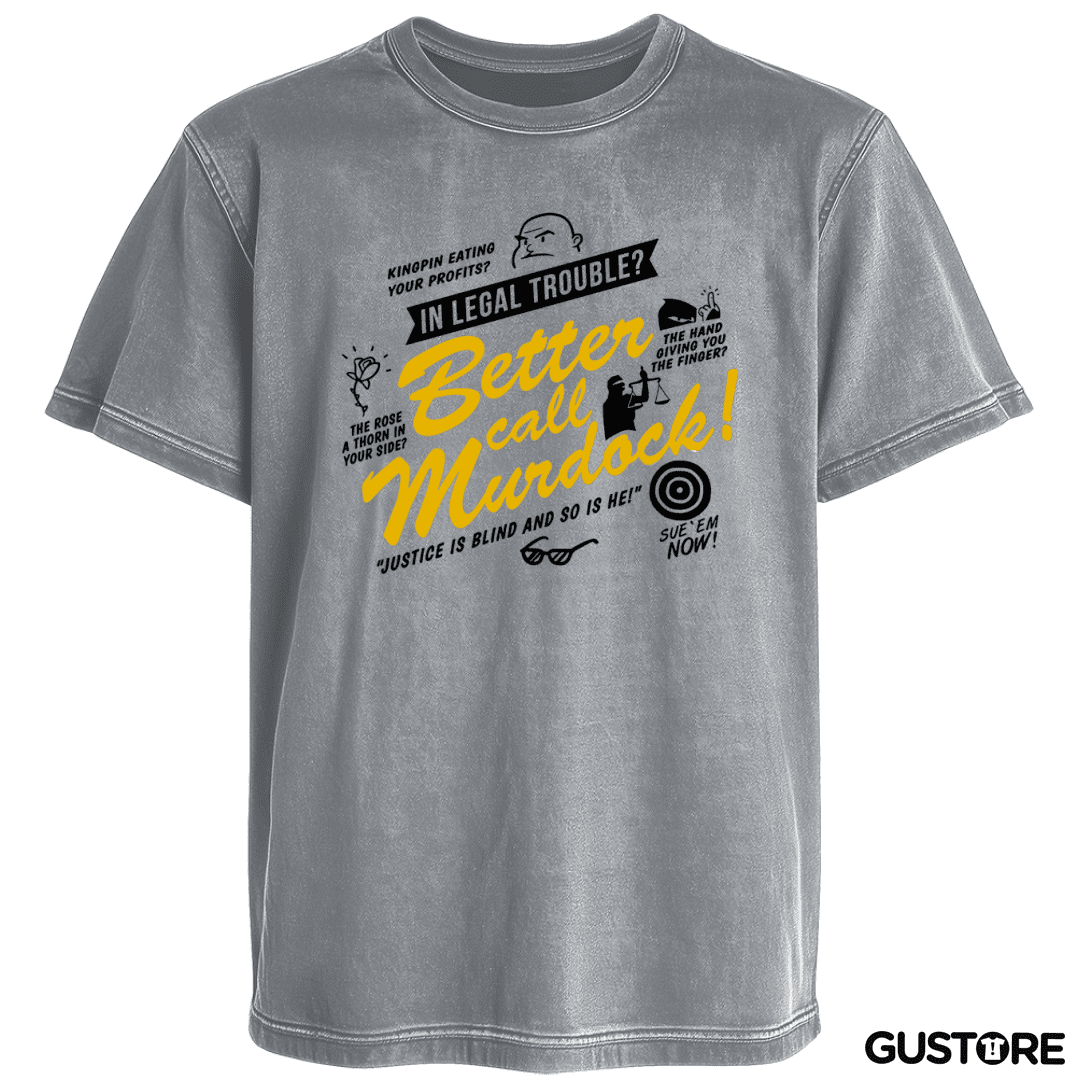 Polera desgastada Better Call Murdock