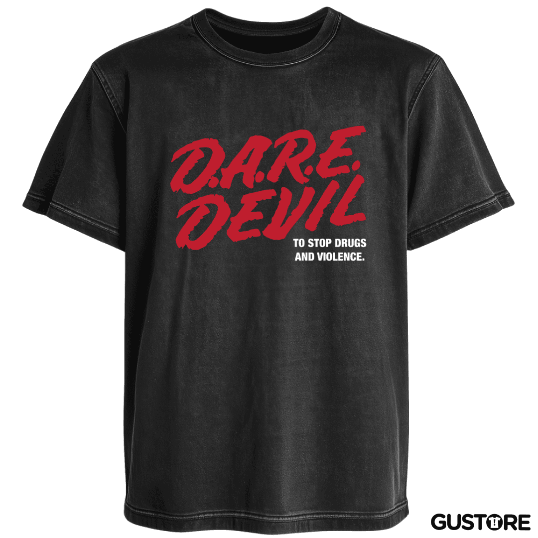 Polera desgastada D.A.R.E. Devil