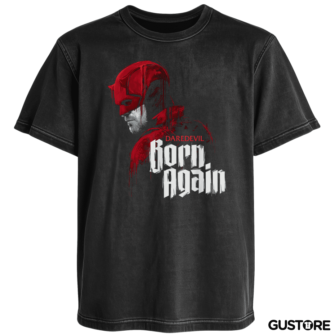 Polera desgastada Daredevil Born Again II