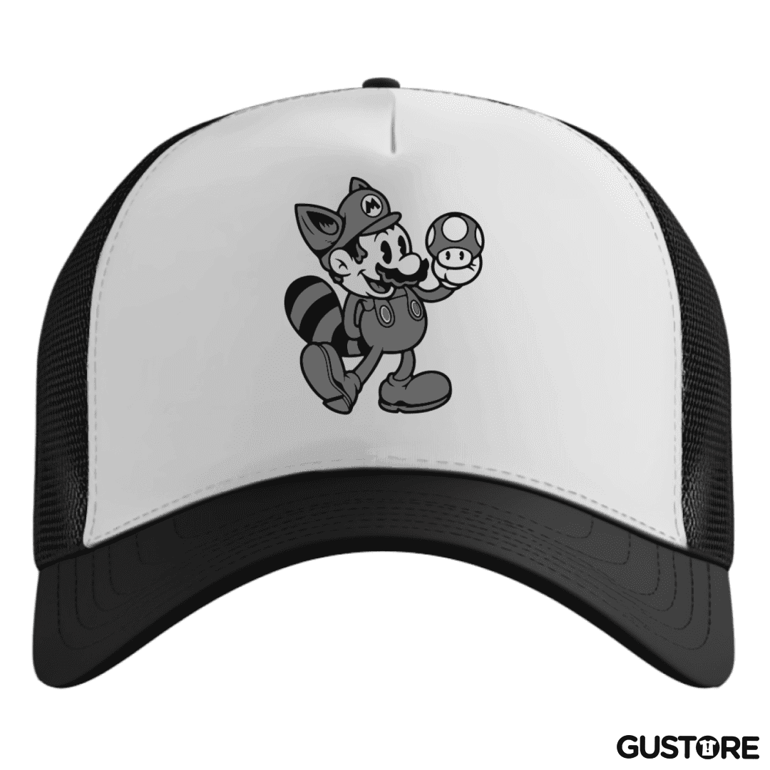 Gorro Super bigote bross black and white