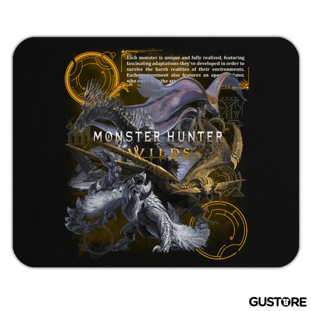 Mousepad MH Wilds Monsters