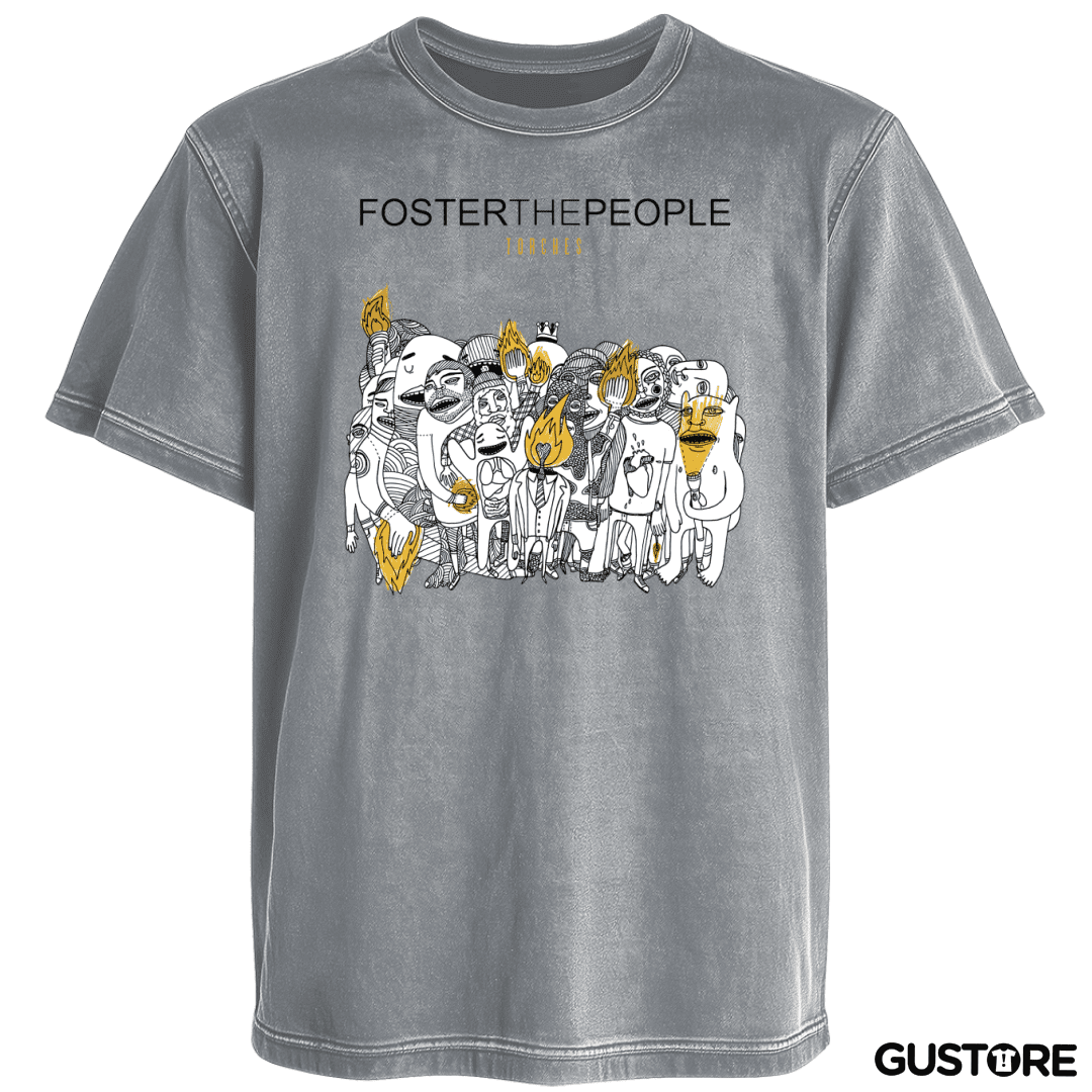 Polera desgastada FTP Torches 